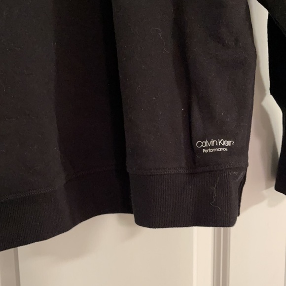 Calvin Klein logo Crewneck Sweatshirt black white medium - Picture 2 of 4
